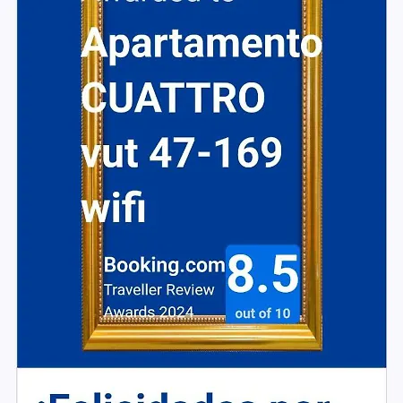 Apartment Cuattro Vut 47-169 Wifi